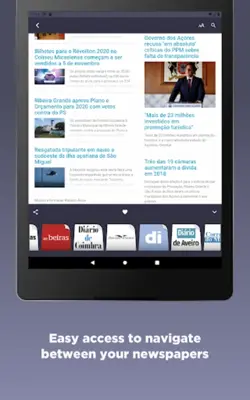 Portuguese Newspapers android App screenshot 0