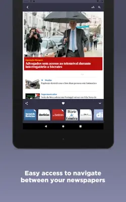 Portuguese Newspapers android App screenshot 3