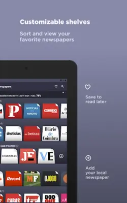 Portuguese Newspapers android App screenshot 4