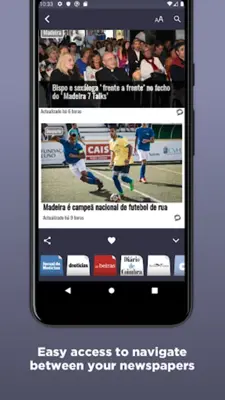 Portuguese Newspapers android App screenshot 6