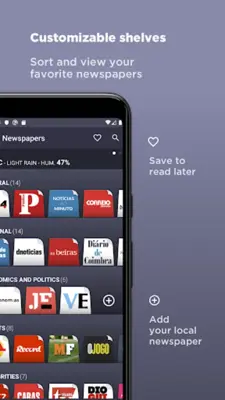 Portuguese Newspapers android App screenshot 7